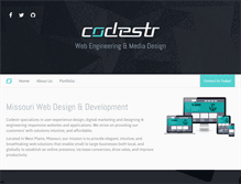 Tablet Screenshot of codestr.com